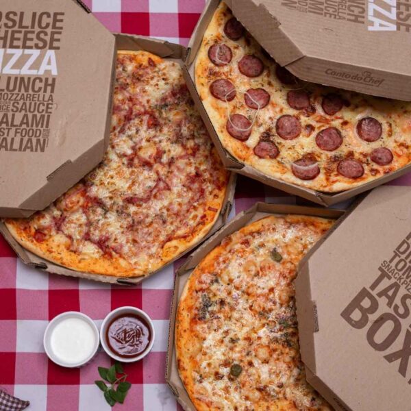 Promoção 3 Pizzas + Refrigerante e Entrega grátis